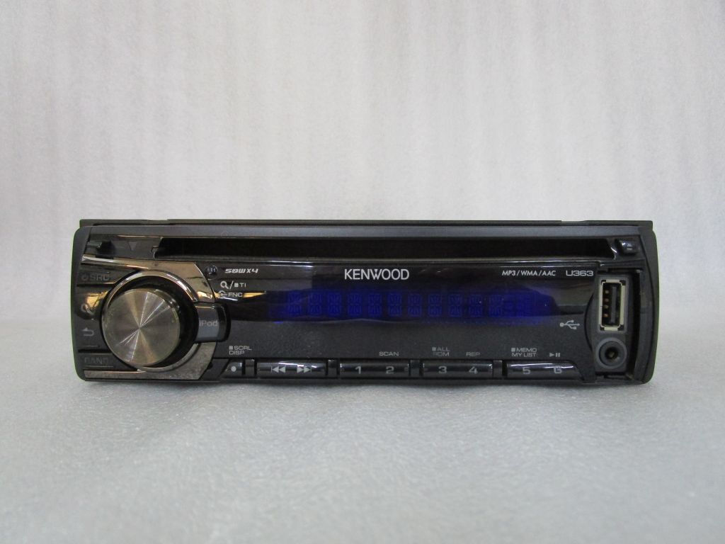 KENWOOD U363D ケンウッド CD/USB 1DIN CDプレーヤー拍卖