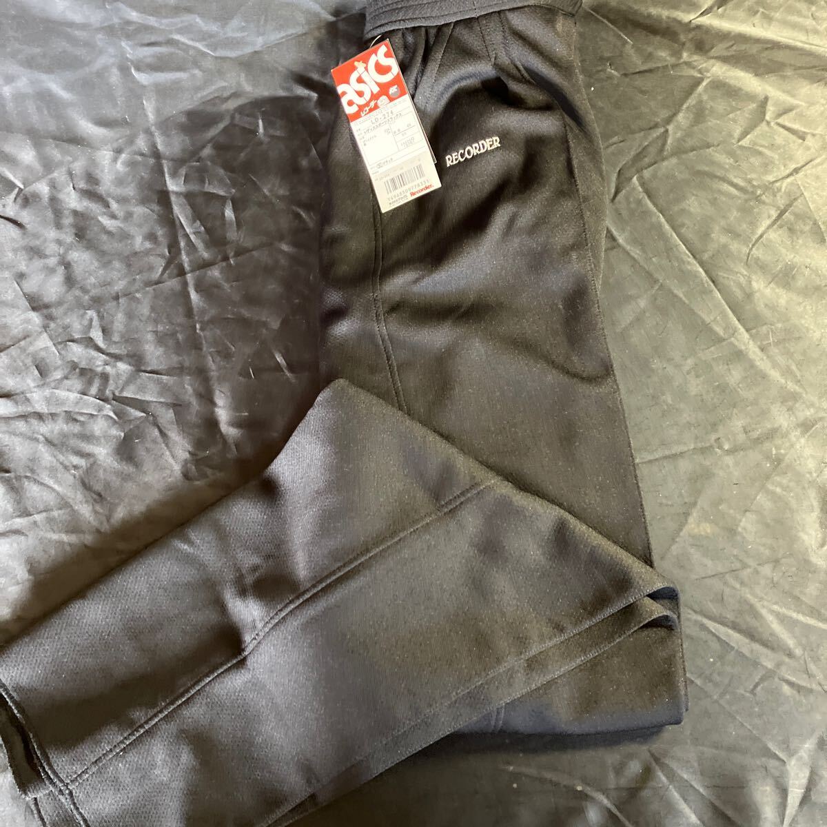 B2 asics LD-274 レディーススポーツスラックス Oサイズ ヴィンテージ 新品未使用品 スポーツ ◎刺繍ロゴ入り拍卖