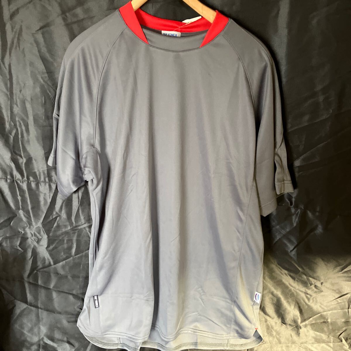 C11 YONEX SX-3506 半袖シャツ Lサイズ グレー ヴィンテージ 新品未使用品 スポーツ拍卖