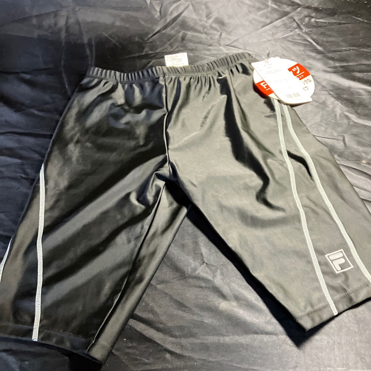 C17 FILA 427-908 スパッツ Sサイズ ブラック ヴィンテージ 新品未使用品 スポーツ拍卖