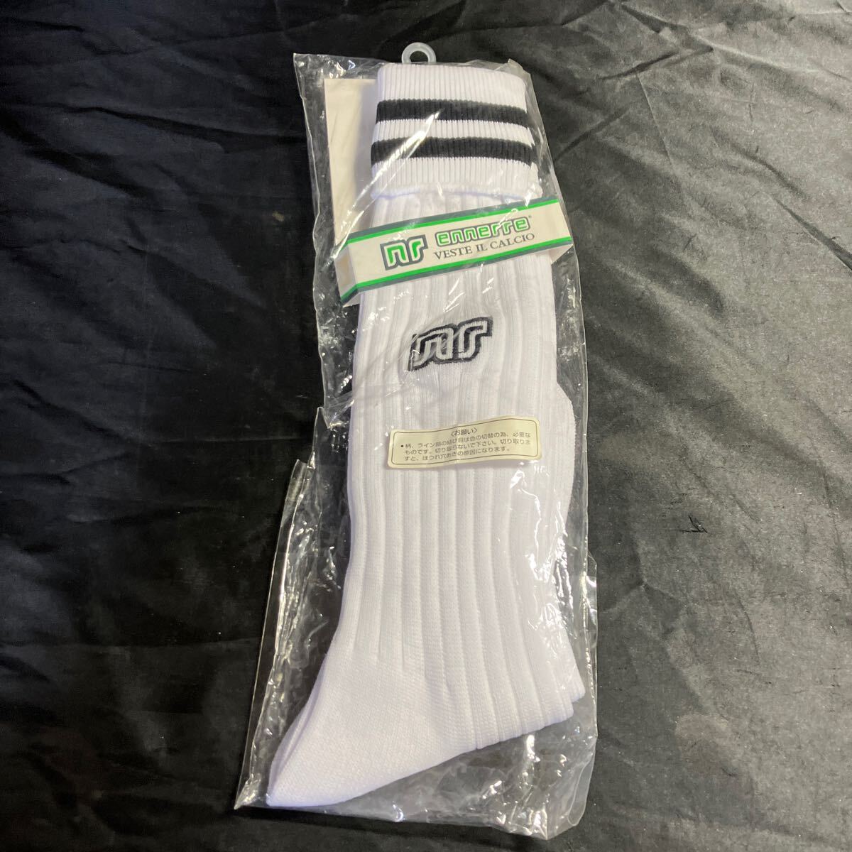 D14 ennerre サッカーソックス 19〜21センチ ヴィンテージ 新品未使用品 スポーツ 拍卖