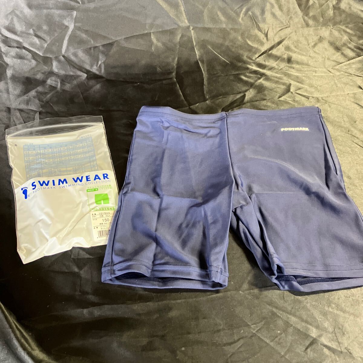 D43 footmake スクール水着 150サイズ ネイビー 新品未使用品 スポーツ拍卖