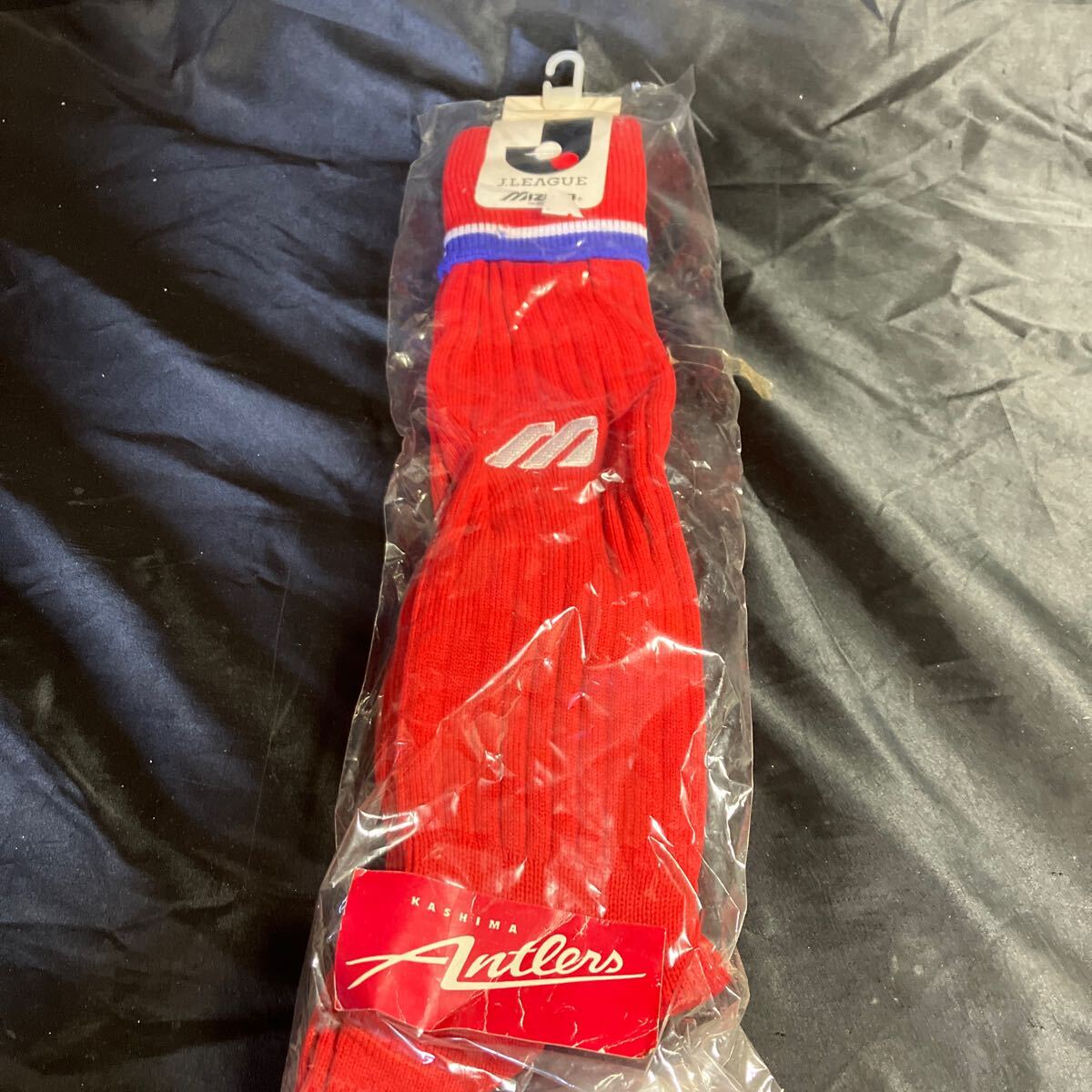 E26 J62UB-30101 サッカーソックス 22〜24センチ レッド 新品未使用品 スポーツ拍卖