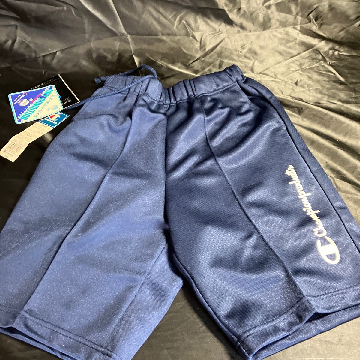 G31 Champion CLR-360 ハーフパンツ Mサイズ ネイビー 新品未使用品 ◎ロゴ入り拍卖