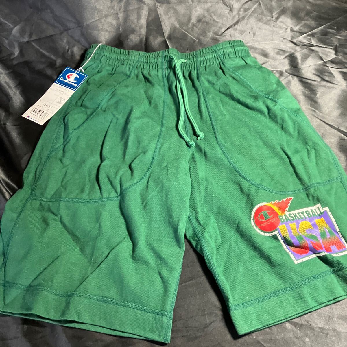 G60 champion CR-1871 ハーフパンツ Mサイズ ダークグリーン 新品未使用品 スポーツ バスケット拍卖
