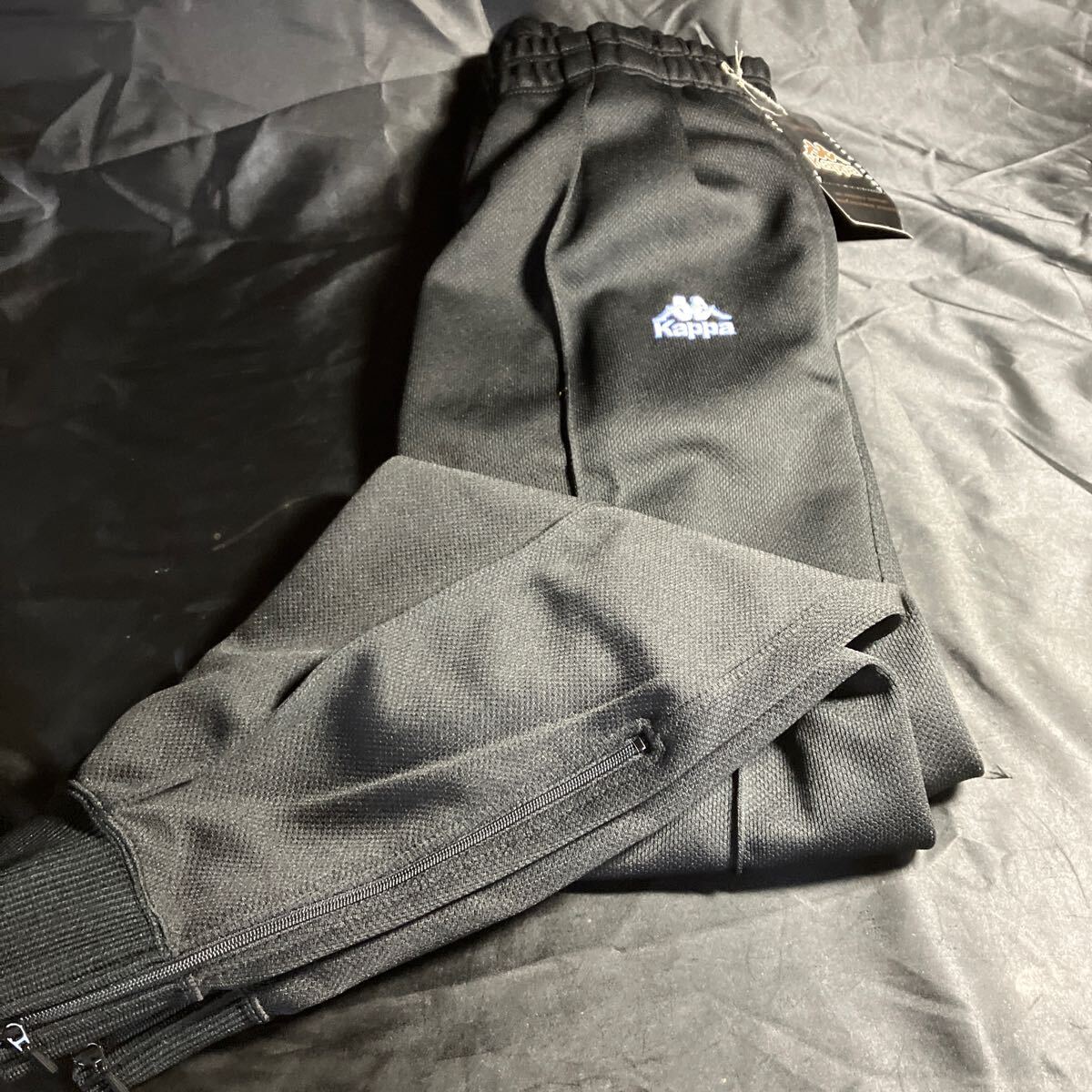 G80 KAPPA KA-0141 ジャージ Sサイズ ブラック 新品未使用品 スポーツ ランニング ◎刺繍ロゴ入り拍卖