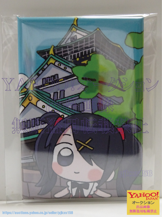 NEEDY GIRL OVERDOSE ニディガ東西POPUPSTORE SNS photo 缶バッジコレクションvol.4 バッジ・ビンズ あめちゃん(ミニキャラ/大阪城)拍卖