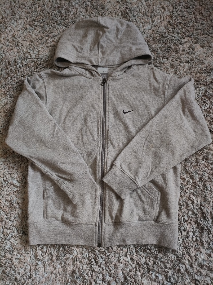 ナイキ 140センチ パーカー ジップアップパーカー 男女 拍卖
