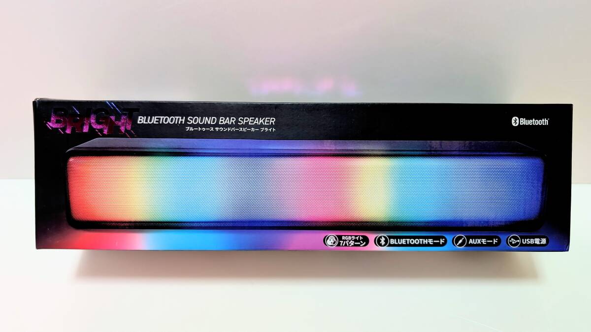 BLUETOOTH SOUND BAR SPEAKER 箱破れあり拍卖