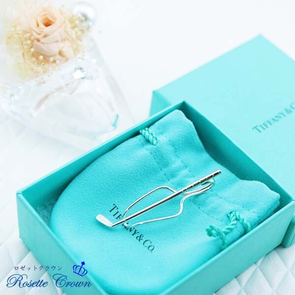 ◆新品◆値下げ交渉 は 質問で◆未使用◆ティファニー◆ネクタイピン ゴルフクラブ◆拍卖