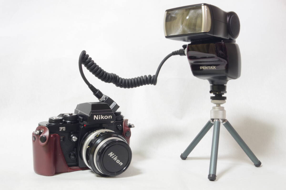 ★★★中古美品!PENTAX ペンタックス AF500FTZ 撮影用機材 ホットシュー 延長コード ミニ三脚 他★★★拍卖