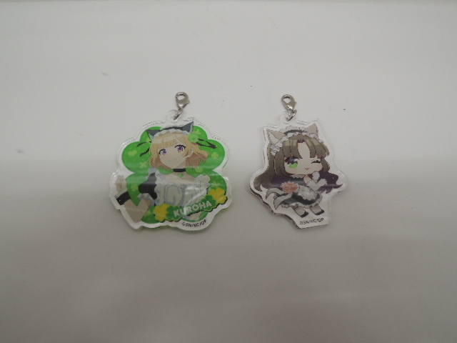 0p6p10A 幼なじみが絶対に負けないラブコメ くじ引き堂 D賞アクリルストラップ 志田黒羽 他2個セット(ストラップ欠品)拍卖