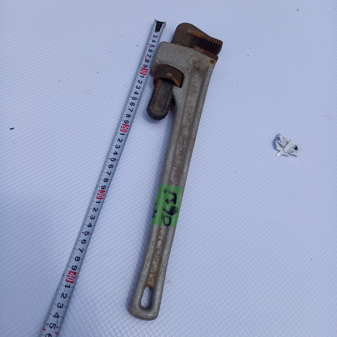 パイプレンチ レンチ 工具 ハンドツール パイレン 配管工具 450 super 工事拍卖