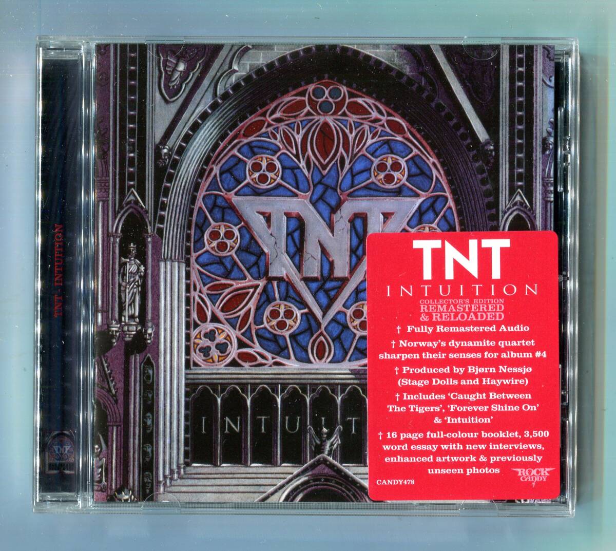 TNT - INTUITION インテュイション 日本未発売の良リマスター盤 入手困難 北欧メロディアスハード トニー・ハーネル拍卖
