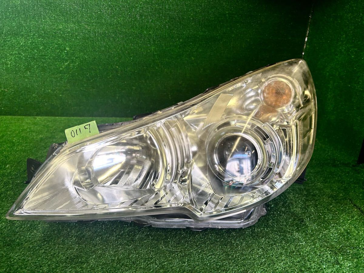 W0117-250628 レガシィ BR9 HID ヘッドライト ユニット 左 ステー折れあり 美品 スバル SUBARU (D)拍卖