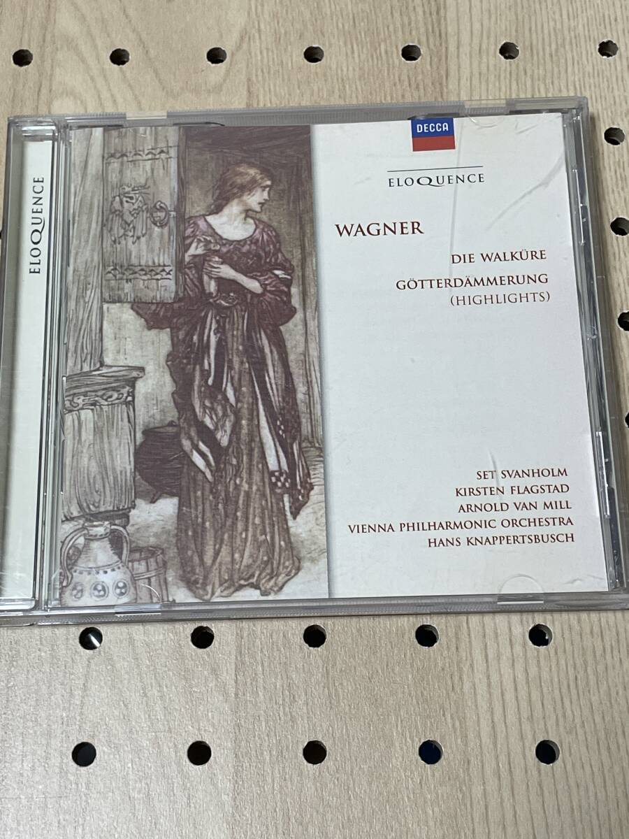 DECCA 輸入盤CD ワーグナー 「ワルキューレ」第1幕 クナッパーツブッシュ、ウィーン・フィル、フラグスタート、スヴァンホルム、他拍卖
