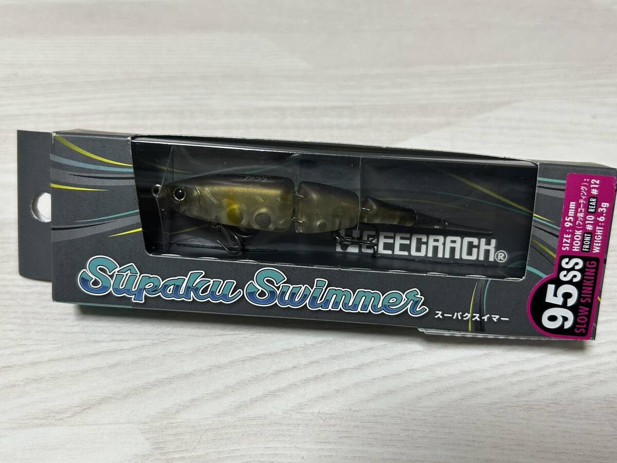 J ■■ 新品 ジークラック スーパクスイマー 95SS 6.3g【ゴーストアユ】Supaku Swimer GEECRACH ■■ FK2.06拍卖