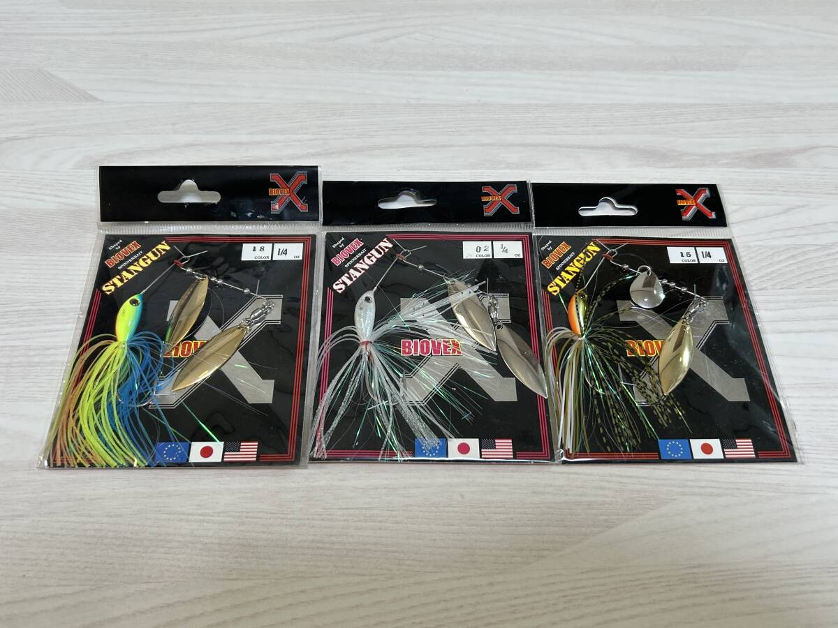 G ■■ 新品 バイオベックス スタンガン 1/4oz (7g) 3色セット STANGUN BIOVEX ■■ S2.06拍卖
