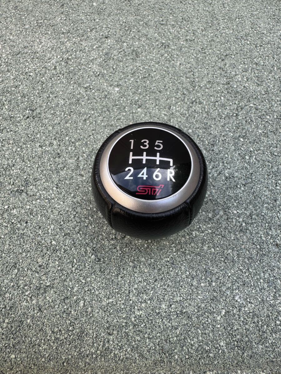 スバル純正 WRX STI S207用 STIシフトノブ(6MT用) VAB 拍卖