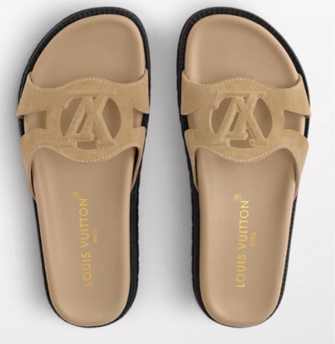 新品未使用品★極上品★ルイヴィトン★1AD4ISLV★イソラ ミュール★ベージュ★正規品保証★送料無料。 拍卖