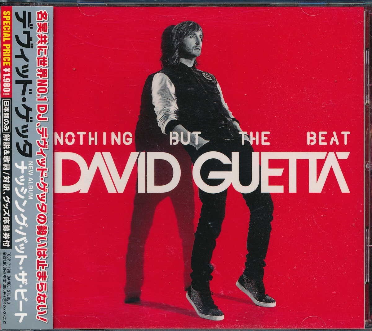 洋楽┃デヴィッド・ゲッタ│DAVID GUETTA┃ナッシング・バット・ザ・ビート┃EMIミュージックTOCP-71190│2011.08.31年│1980円┃管理8269拍卖