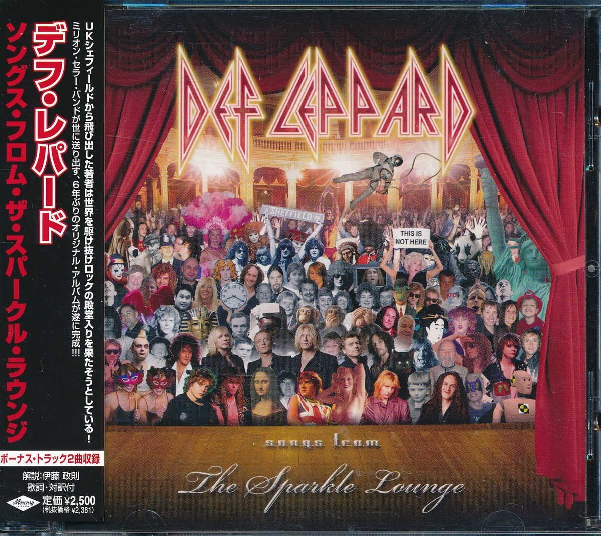 デフ・レパード│Def Leppard┃ソングス・フロム・ザ・スパークル・ラウンジ┃ユニバーサルUICR-1074│2008.04.30年│2500円┃管理8274拍卖