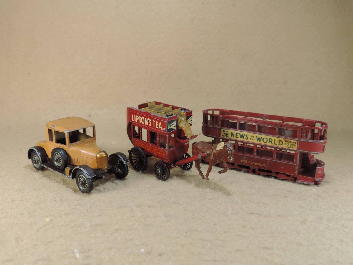 【夢オク】ミニカー 3台 古いミニカー ENGLAND BY LESNEY イギリス製 レトロ玩具 ジャンク品 拍卖