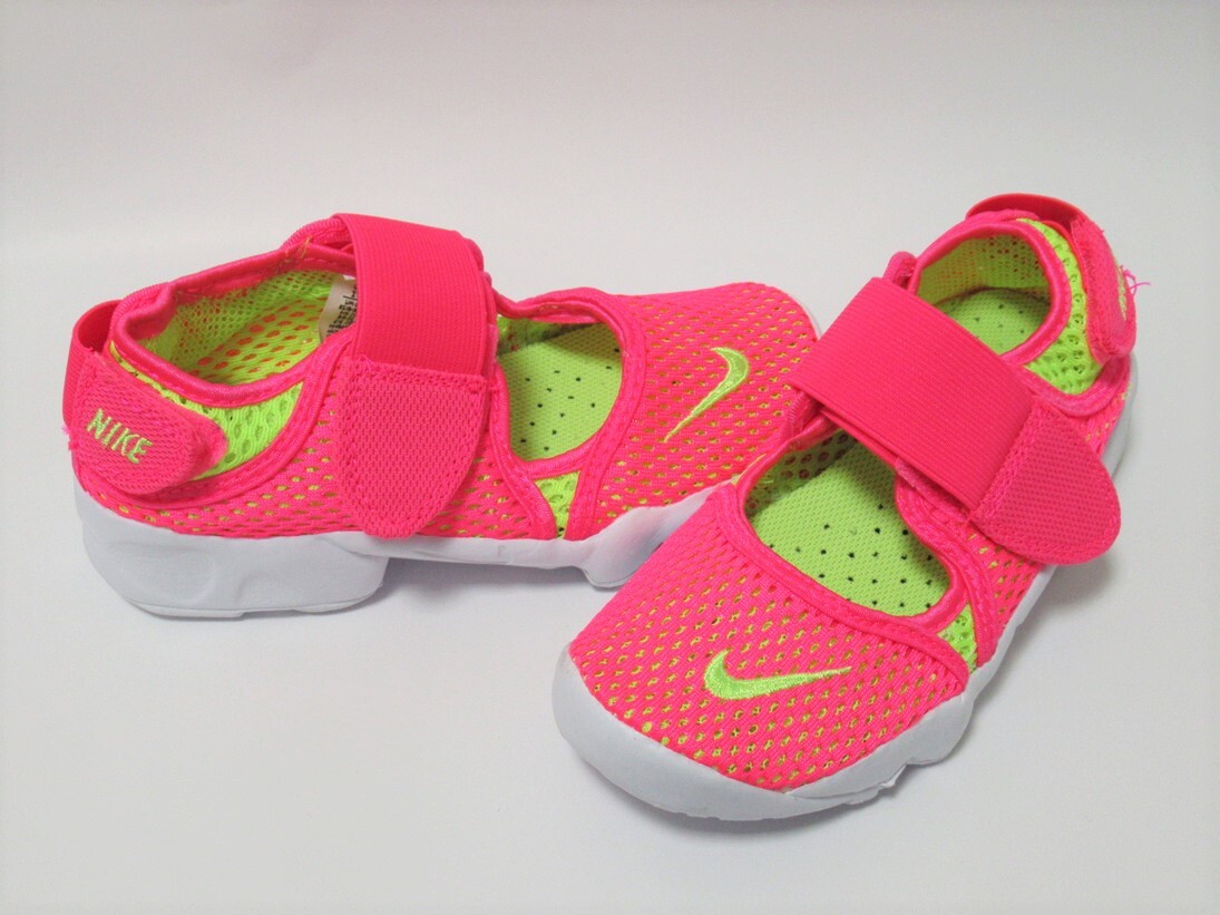 NIKE RIFT GS ピンク 23.5cm ナイキ リフト スニーカー サンダル エアリフト メッシュ ジュニア レディース 829973-631拍卖