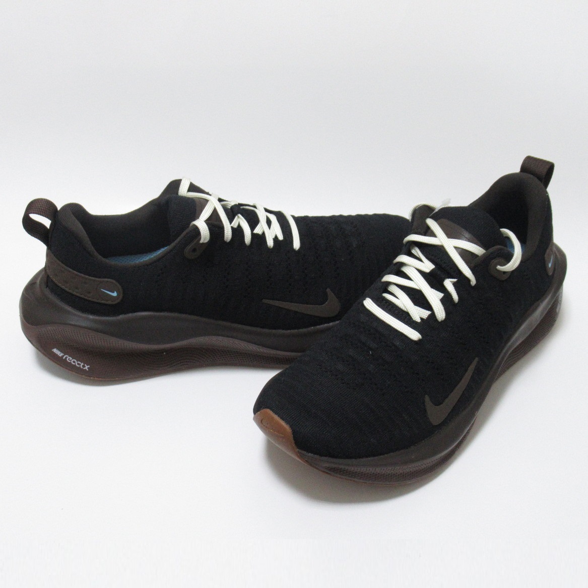 NIKE REACTX INFINITY RUN 4 PRM ブラック 26.5cm ナイキ リアクトX インフィニティ ラン プレミアム ランニング 陸上 黒 茶 FZ3652-010拍卖