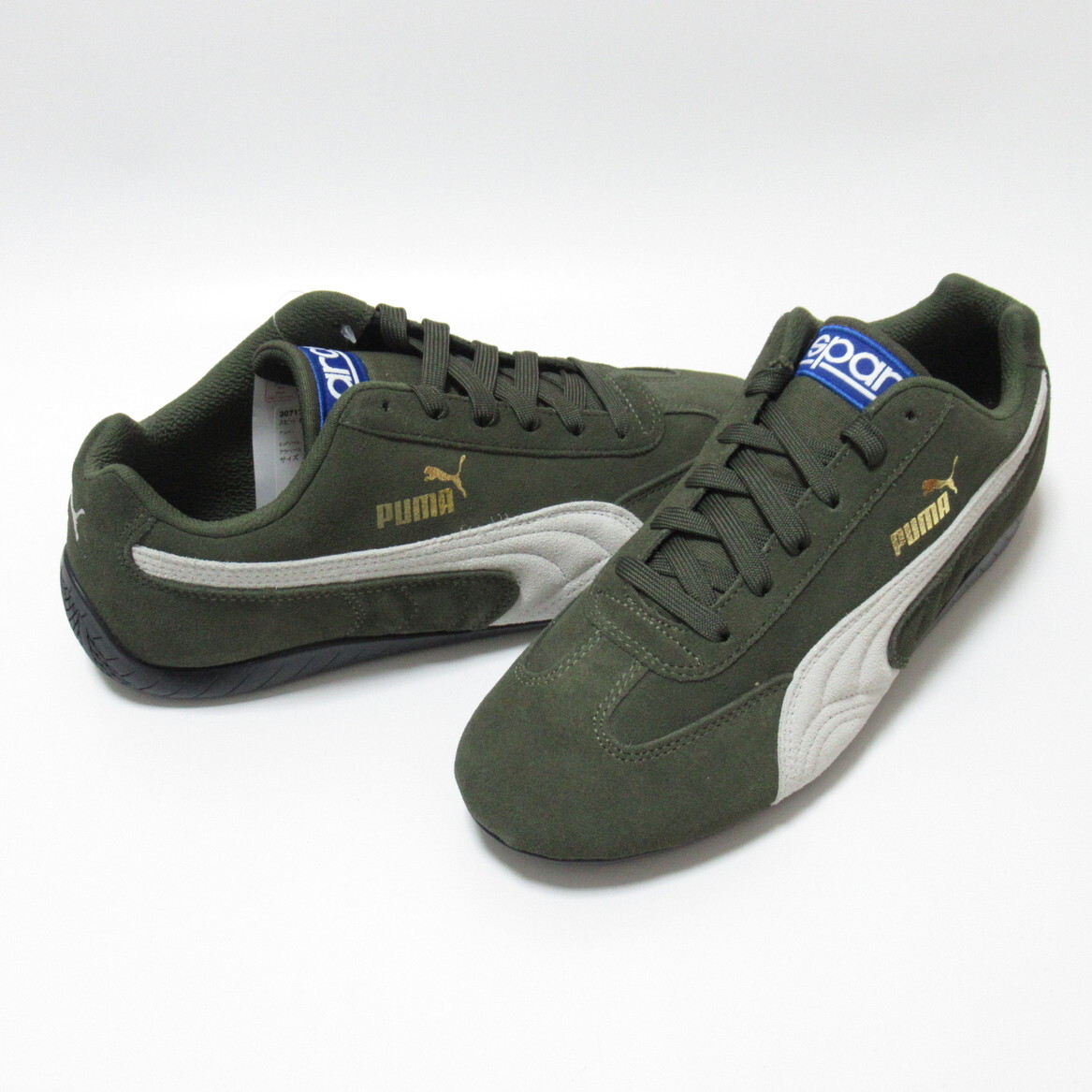 PUMA Speedcat OG + Sparco カーキ 25.5cm プーマ × スパルコ スピードキャット フォレストナイト 307171-04拍卖