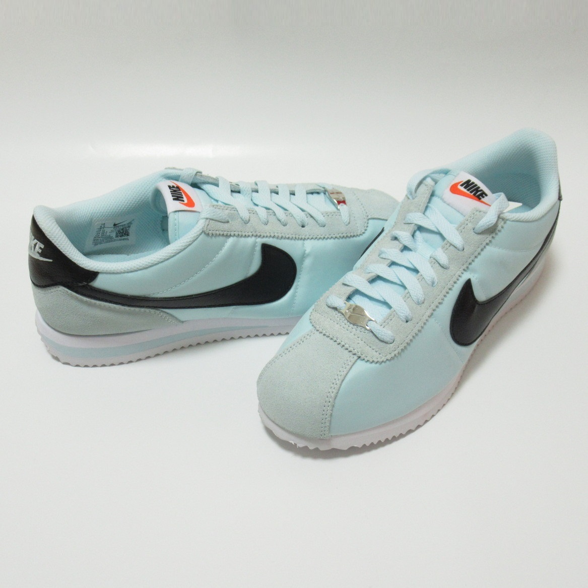 NIKE WMNS CORTEZ 水色 22.5m ナイキ ウィメンズ コルテッツ グレーシャーブルー DZ2795-401拍卖