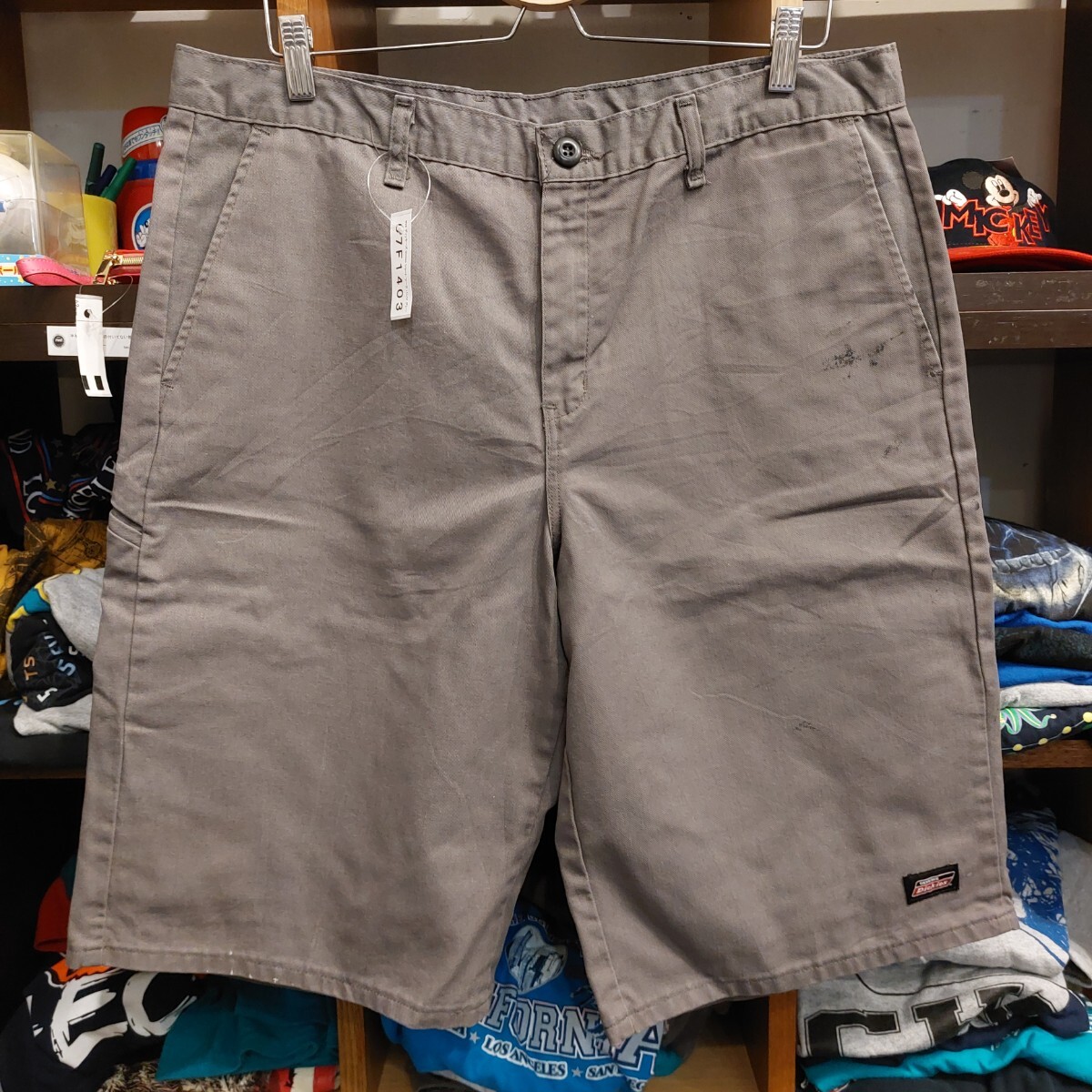 W36 ディッキーズ Dickies ショート ワーク パンツ グレー ショーツ メンズ ボトムス 短パン ショーパン 07F1403拍卖