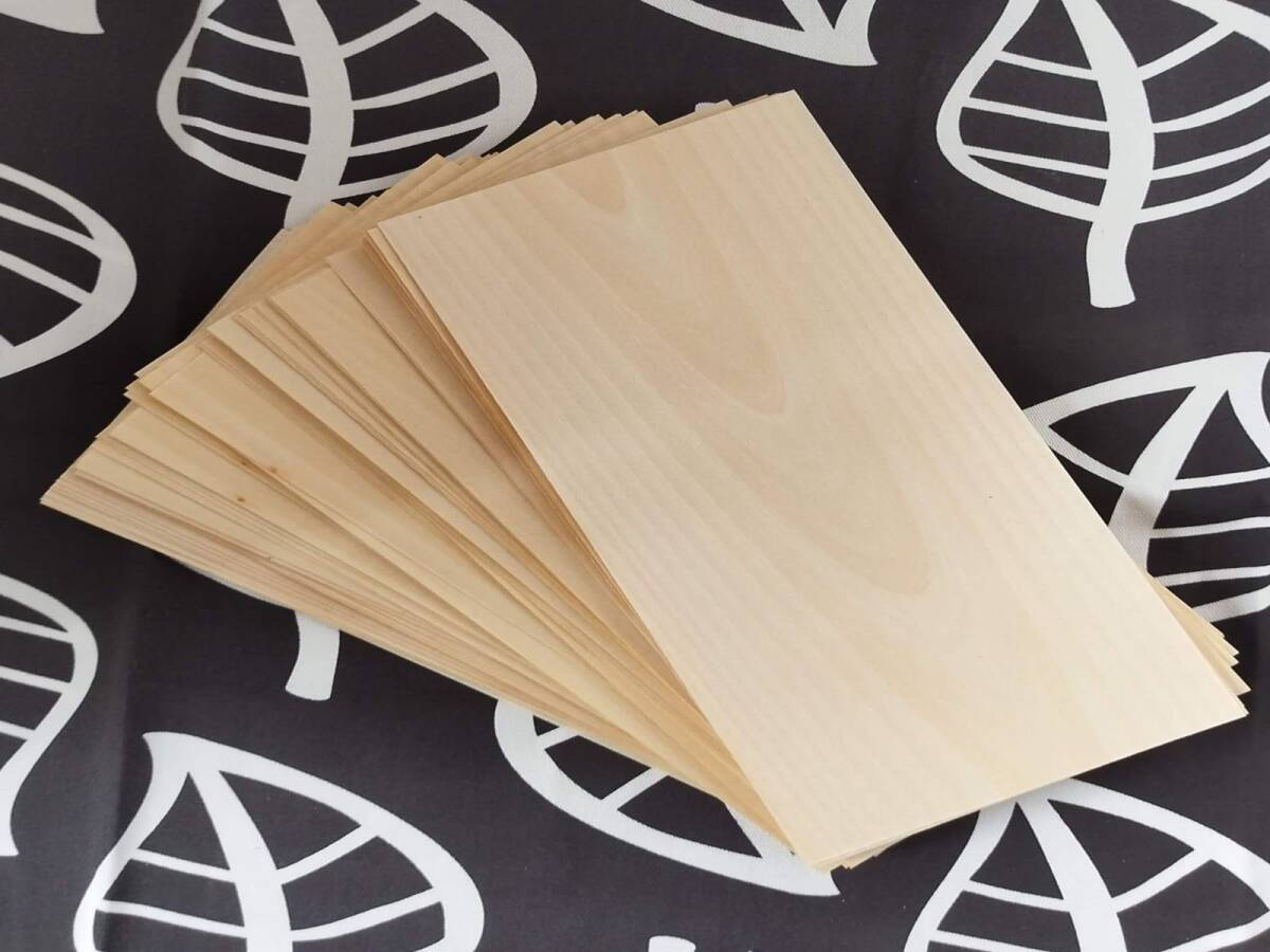 経木  50枚 キッチンでのご使用・ハンドメイド作品の素材にいかがでしょうか。拍卖