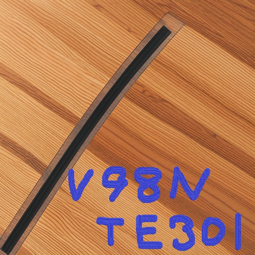 ホンダ エレメント YH2 HONDA ELEMENT /トヨタモビリティパーツ ワイパーラバーwiper rubber(リヤ リア 後ろ RR) V98NTE301 6mm幅300mm 1本拍卖