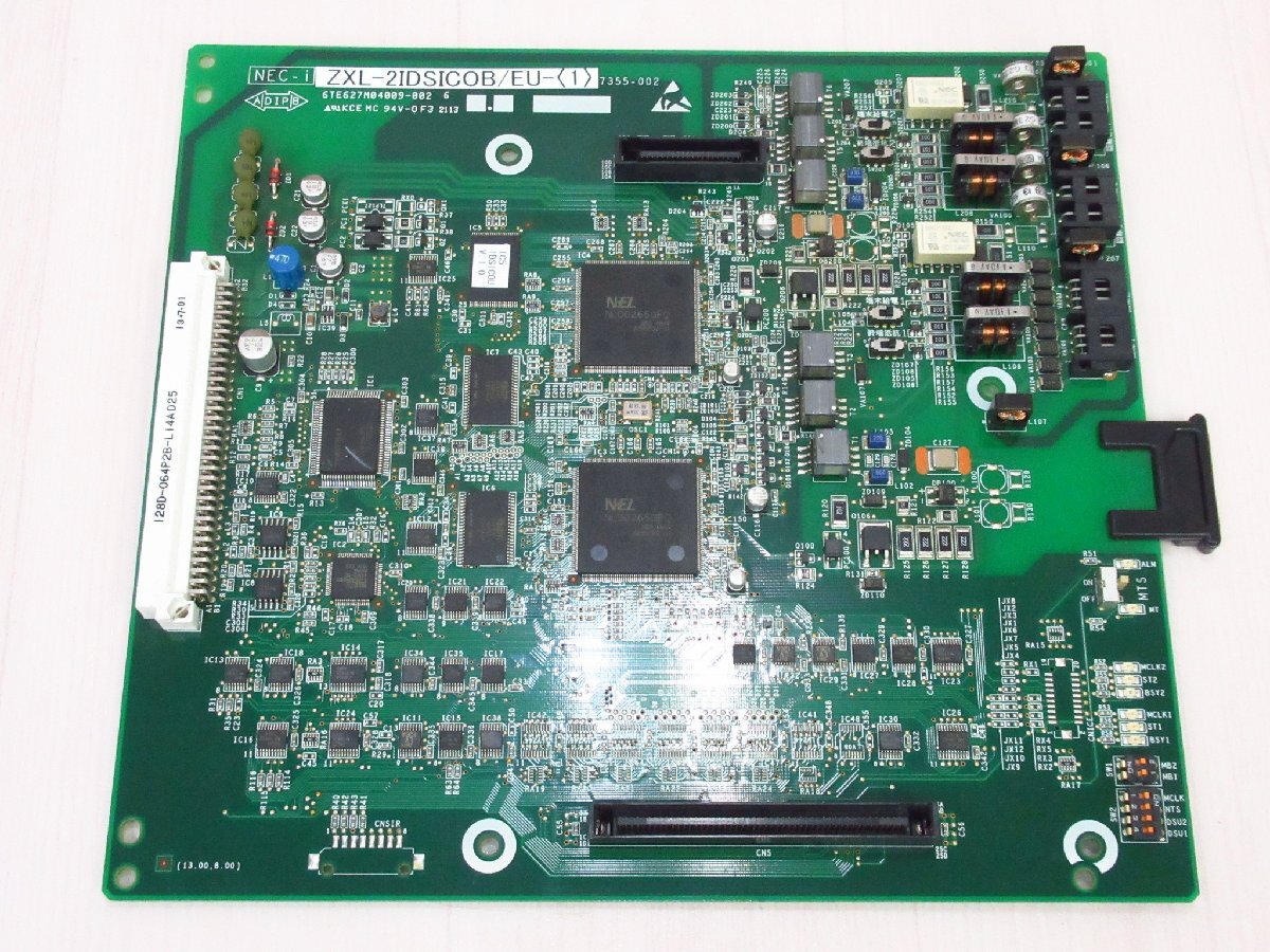 NTT ZXL-2IDSICOB/EU-(1) αZX 2デジタル局線ユニット 保証有 YH 7972拍卖