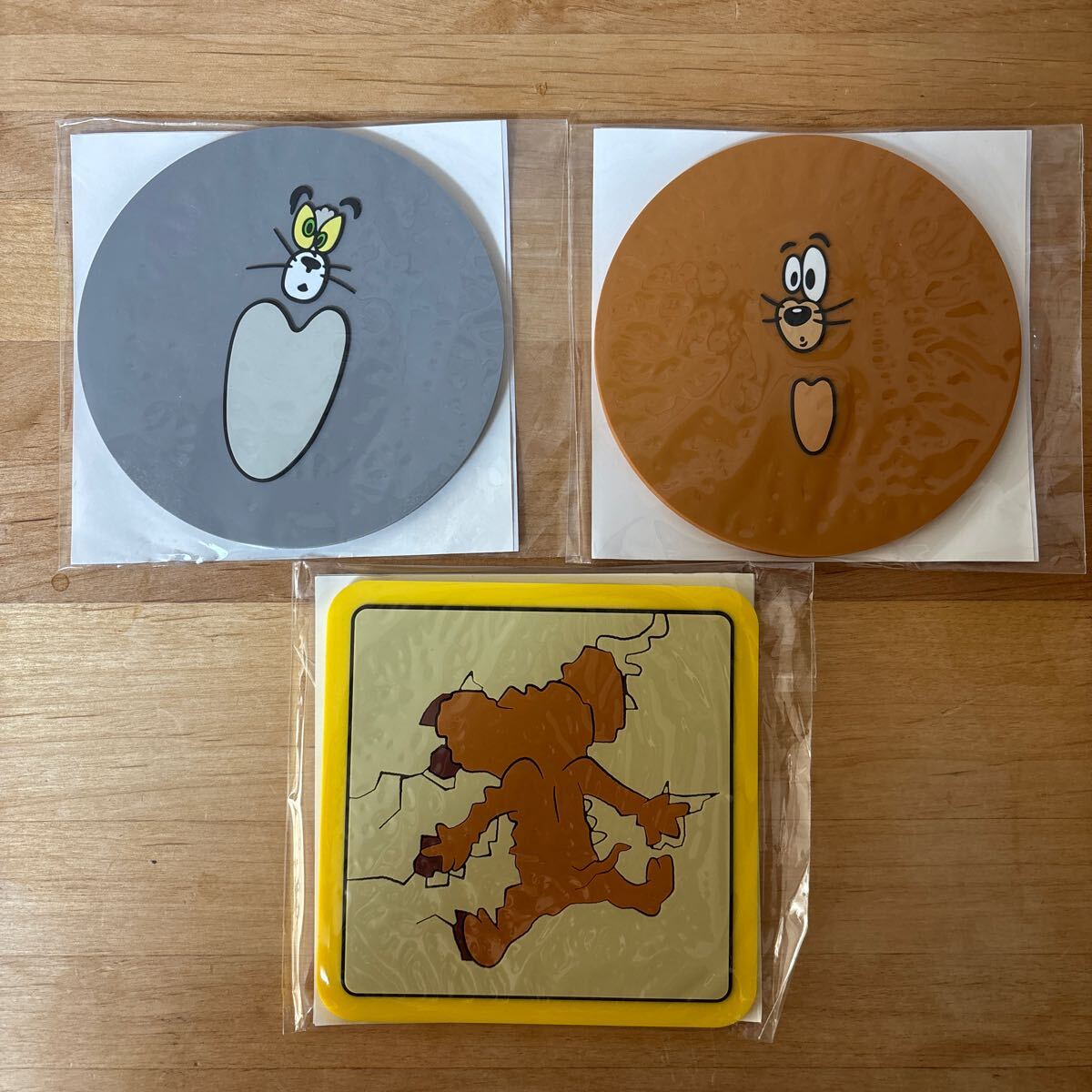 トムとジェリー Happyくじ FUNNY ART!2 D賞ラバーコースター3種 拍卖
