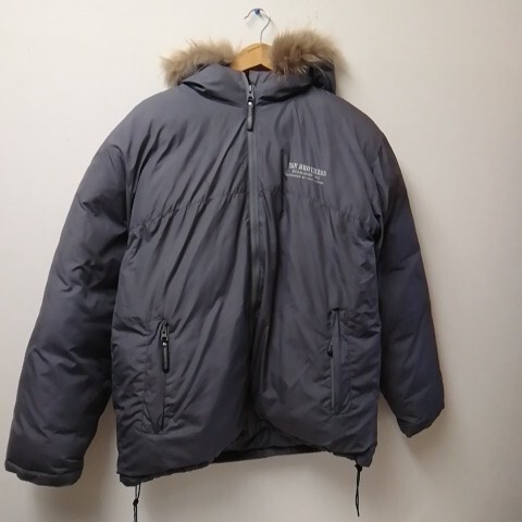 ★【古着】 VAN BROTHERS(ヴァンブラザーズ) 中綿ジャケット(ジャンパー) Lサイズ グレー拍卖
