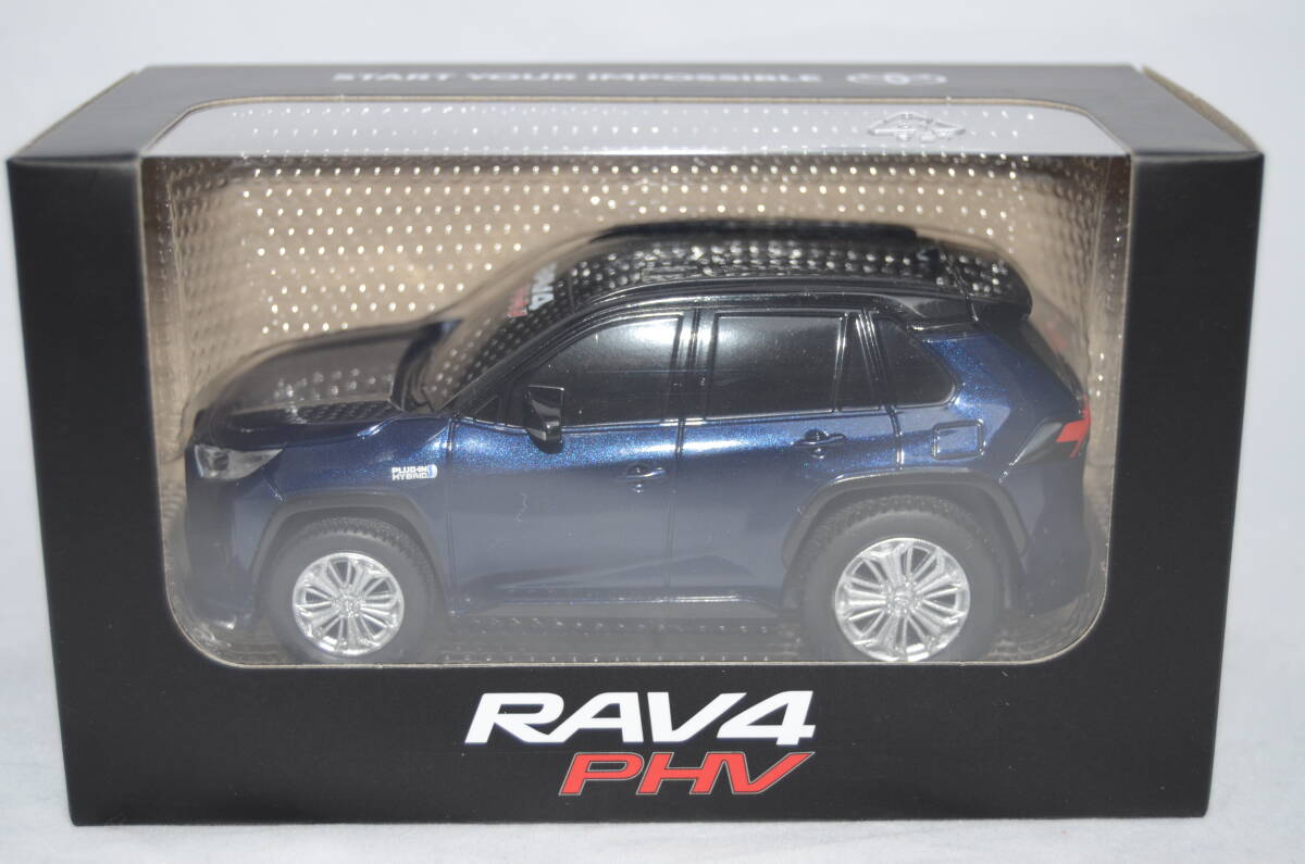 非売品 TOYOTA RAV4 PHV ダークブルー×ブラック プルバックカー拍卖