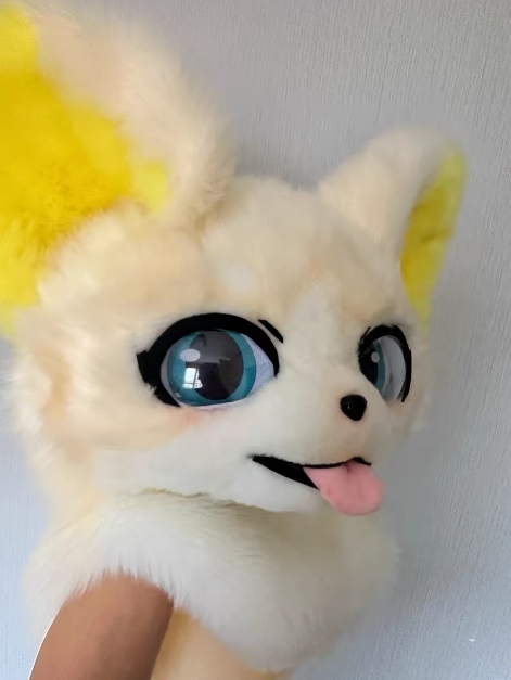 ★着ぐるみヘッド キツネ NO.223 黄色 可愛い 全頭ヘッド ケモノ ファースーツ ぬいぐるみ コスプレ コスチューム kigurumi 一点物拍卖