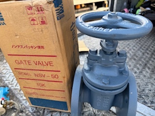 未使用 ★ EBARA ゲートバルブ : NSV-50 ②拍卖