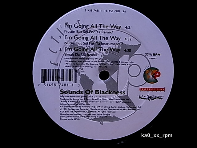 ★☆Sounds Of Blackness「I'm Going All The Way」☆★5点以上で送料無料!!!拍卖