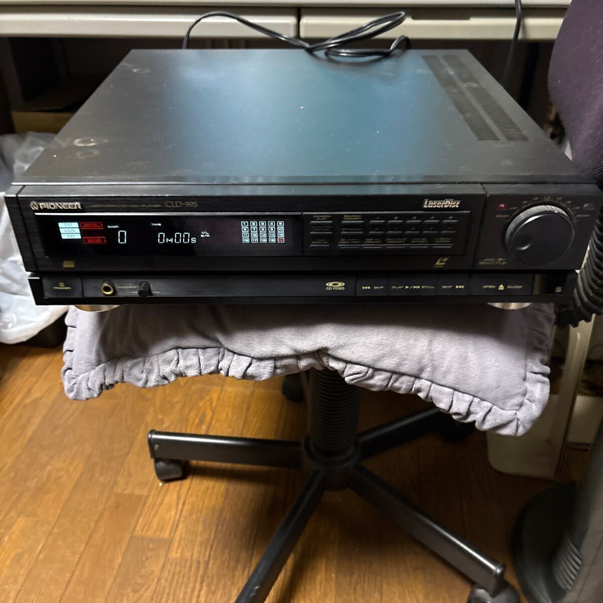 パイオニア CDプレーヤー CLD-995 通電確認済拍卖