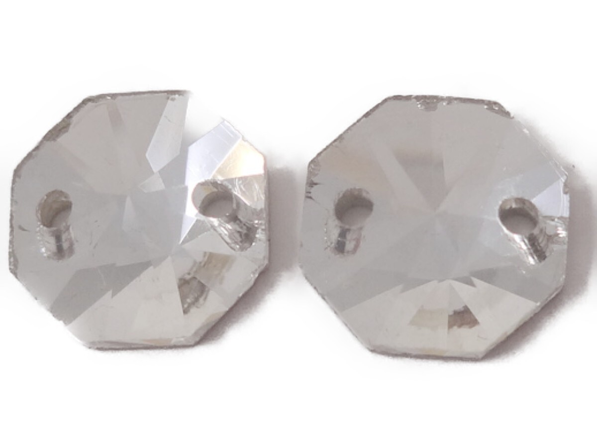 キラリ手芸部 No.6278手芸用ビジュー パーツ ソーオン ストーン(ガラスビーズ ラインストーン)クリスタル_0.8cm×0.8cm_15個入り拍卖