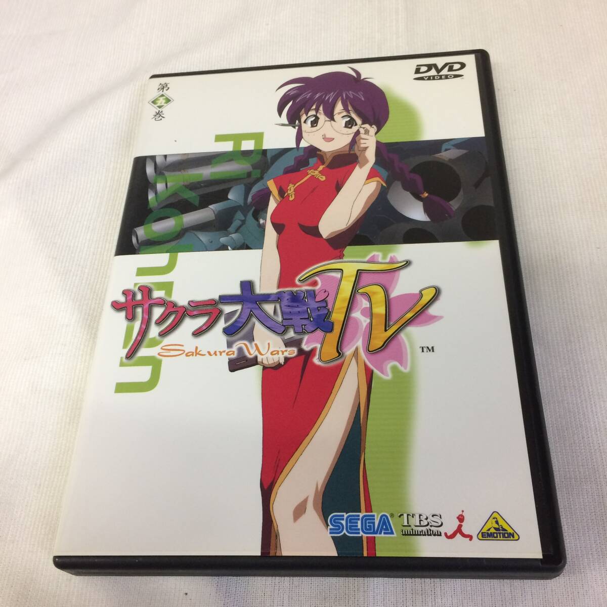c-10191□ サクラ大戦TV 第五巻 DVD拍卖
