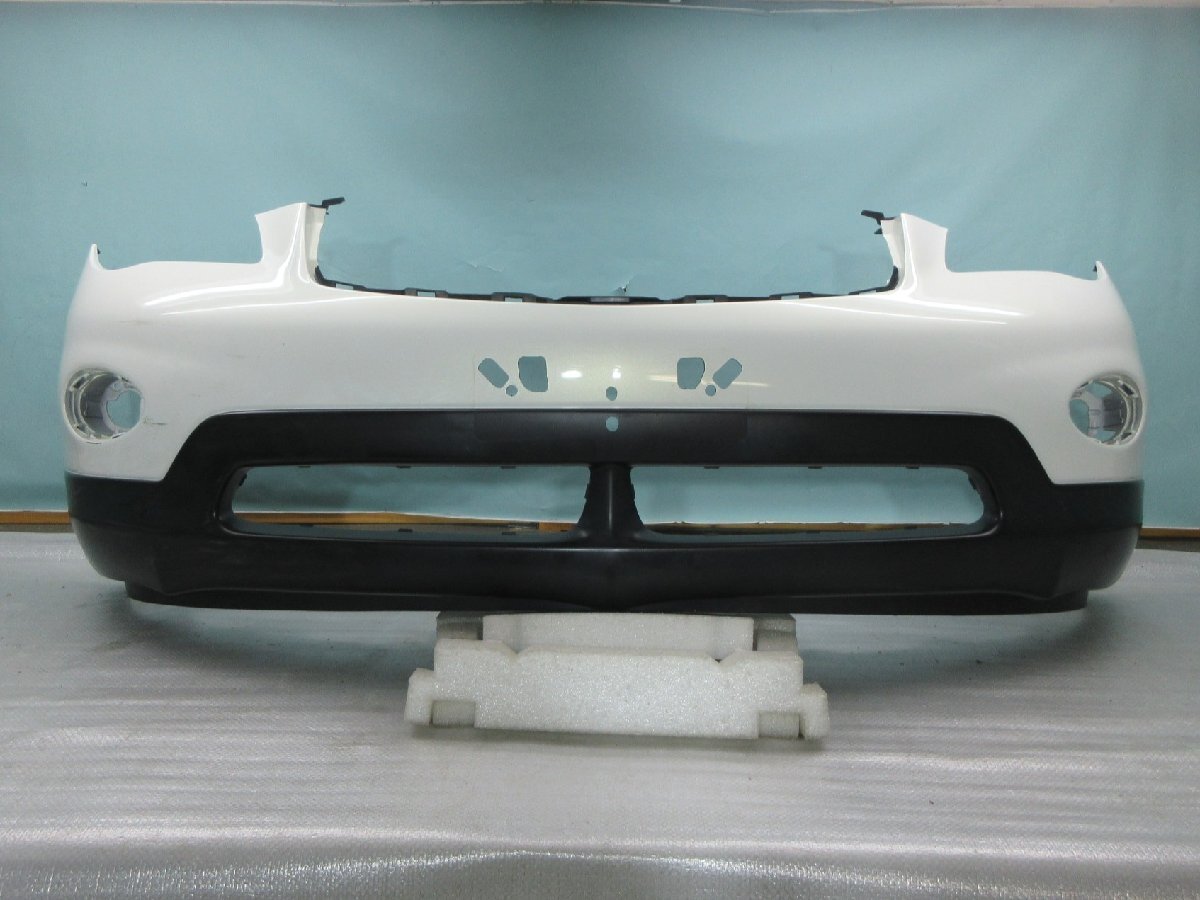 ◆ NJ50 J50 スカイラインクロスオーバー SKYLINE CROSSOVER 純正 フロントバンパー 62022-1BA0H クリスタルホワイトパール拍卖