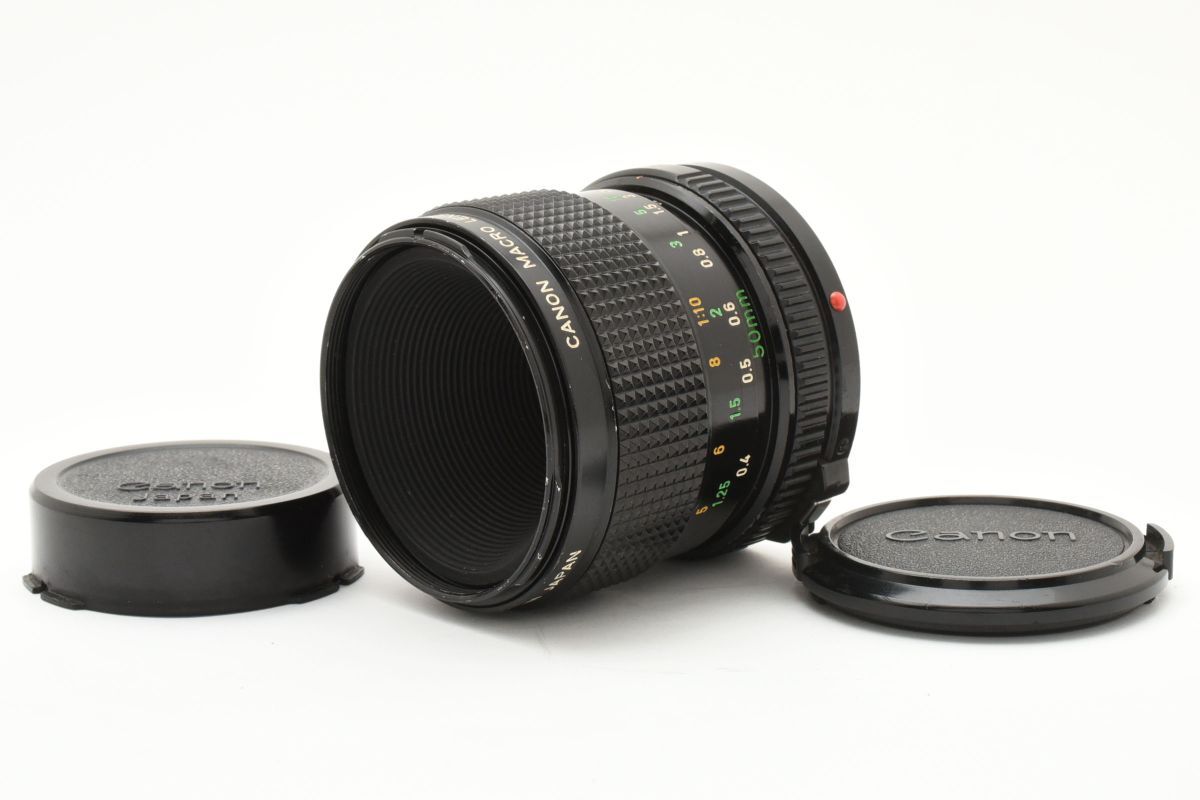 ★良品★キヤノン Canon NEW FD 50mm F3.5 MACRO リングなし★ LL11#3923拍卖