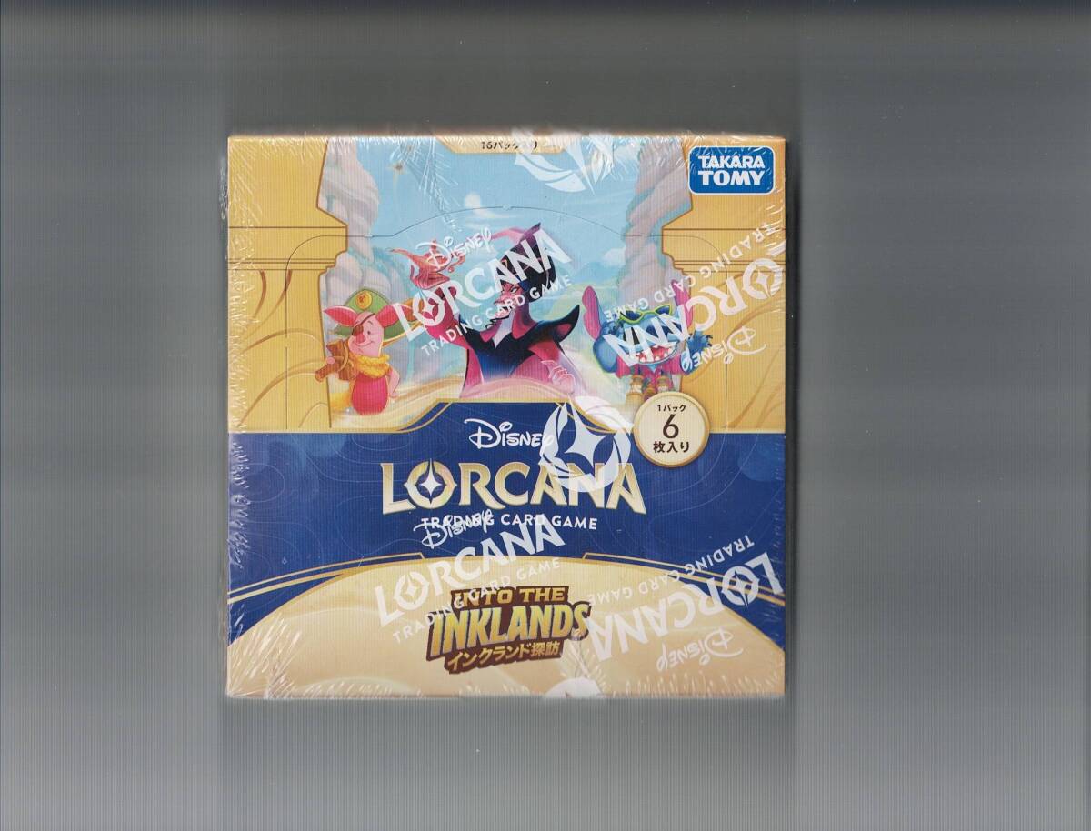 ロルカナ3弾 インクランド探訪 シュリンク付き未開封BOX 1BOX/LORCANA 日本語拍卖