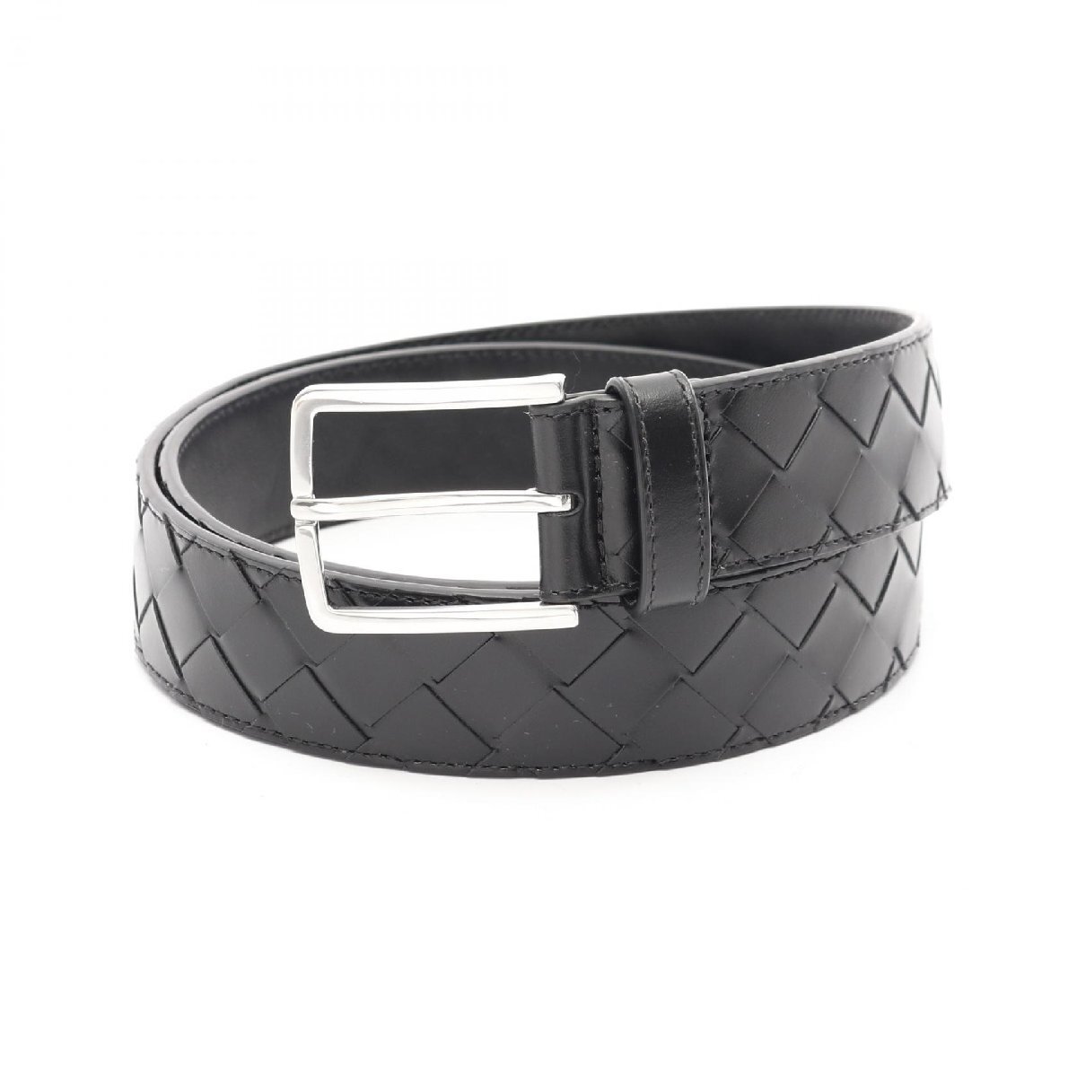 ボッテガヴェネタ イントレチャート ブランドオフ BOTTEGA VENETA レザー ベルト レザー メンズ拍卖