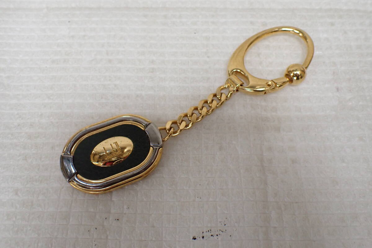 dunhill ダンヒル キーリング キーホルダー ゴールド ビンテージ 定形外郵便全国一律180円 B5-MA拍卖