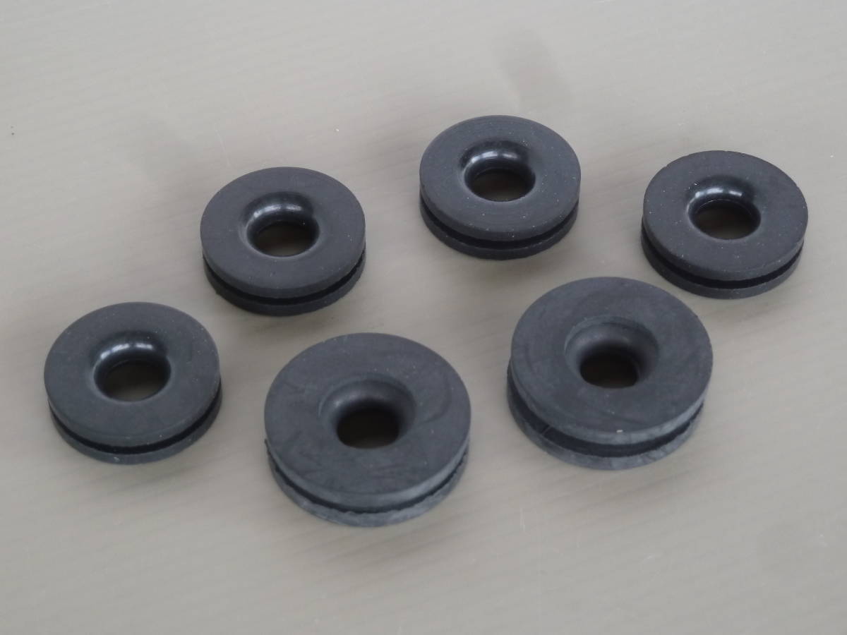 ネコポス Z1 Z2 MK2 FX1 Z1R カワサキ純正 サイドカバーグロメット 1台分セット 新品拍卖